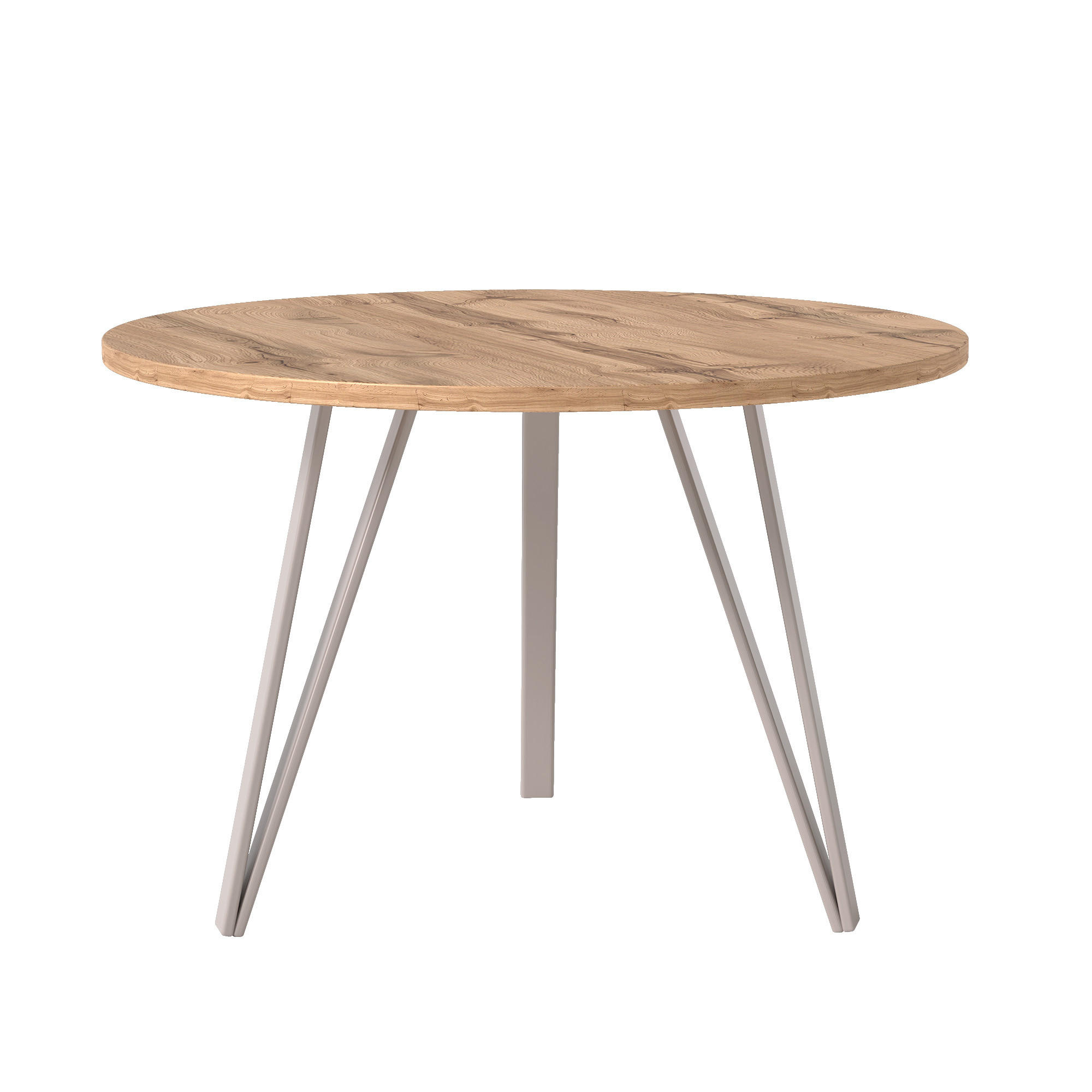 COUCHTISCH RIO mit Tischplatte in Eichenfarbe - Naturfarben, Holzwerkstoff (67/67/45cm) - Idohome