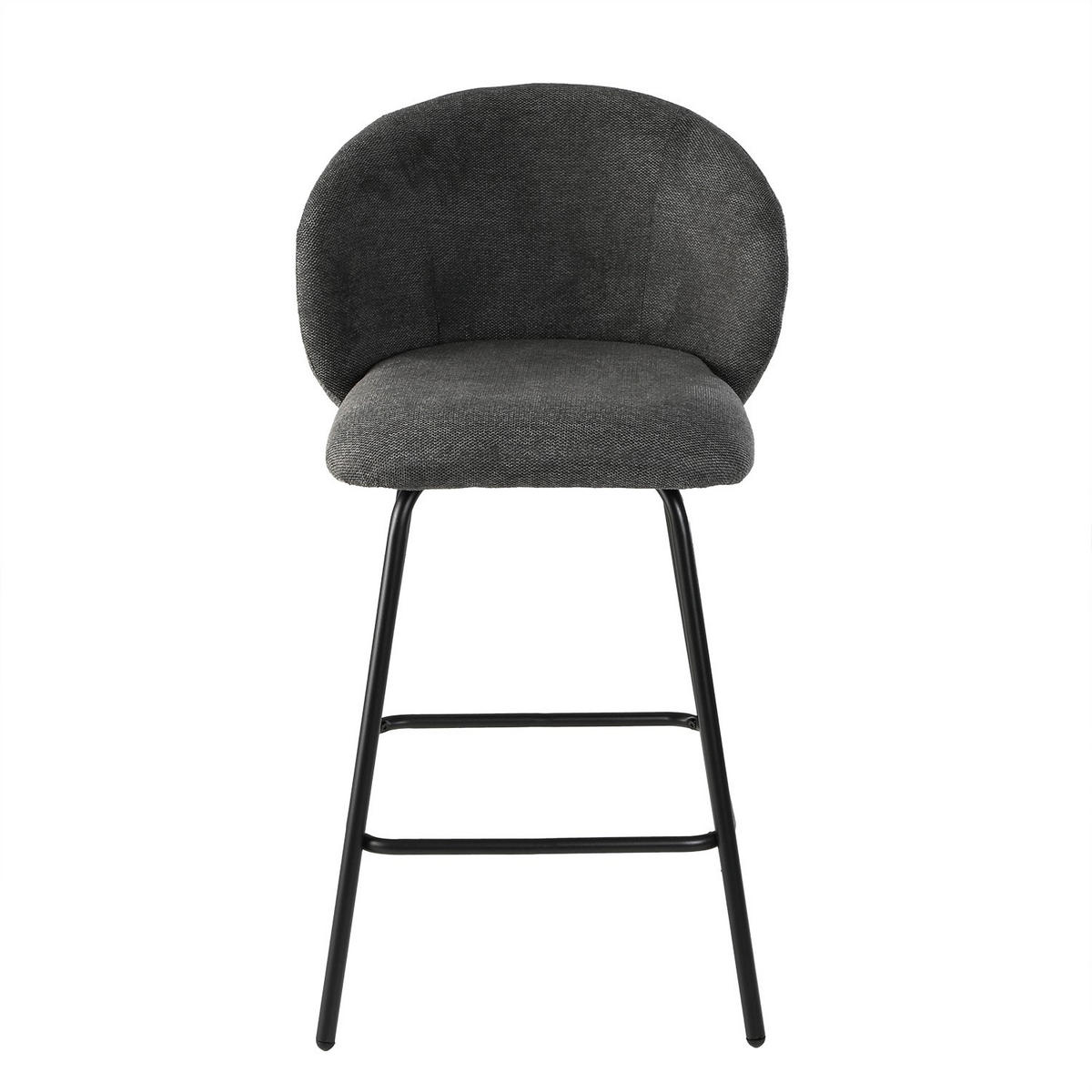HOCKER 2er-set 89/53/50 cm - Anthrazit, Holzwerkstoff (50/89/51cm) - Calicosy