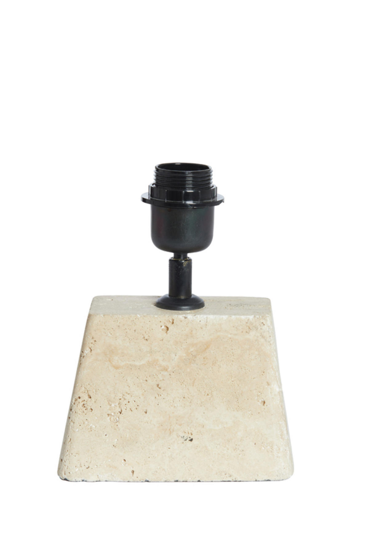 LAMPENFUSS Kardan Braun 16/10/21 cm - Braun, Stein (16/10/21cm) - Light & Living