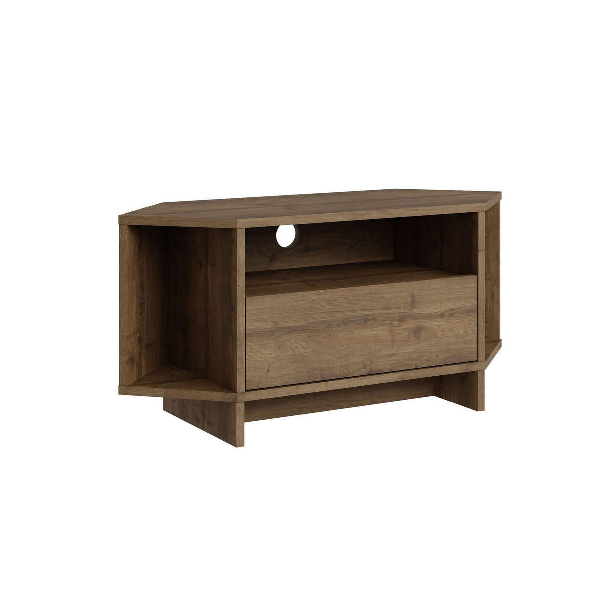TV-MÖBEL viva Braun - Braun, Holz (35/45/95cm) - Habitat Garten