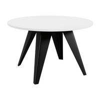 COUCHTISCH Fare - Schwarz/Weiß, Holzwerkstoff/Metall (75/75/50cm) - MIRJAN24