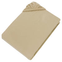 SPANNBETTLAKEN PREMIUM - Beige, Textil (100/200cm) - Esprit