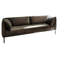 SOFA CARRY Grün Webstoff - Grün, Textil (226/76/89cm) - KAWOLA