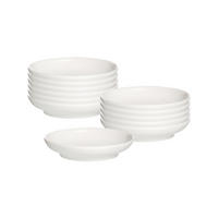 BEILAGENTELLER Levi weiß Ø 10 cm 12er Set - Weiß, Keramik (10cm) - Ritzenhoff Breker