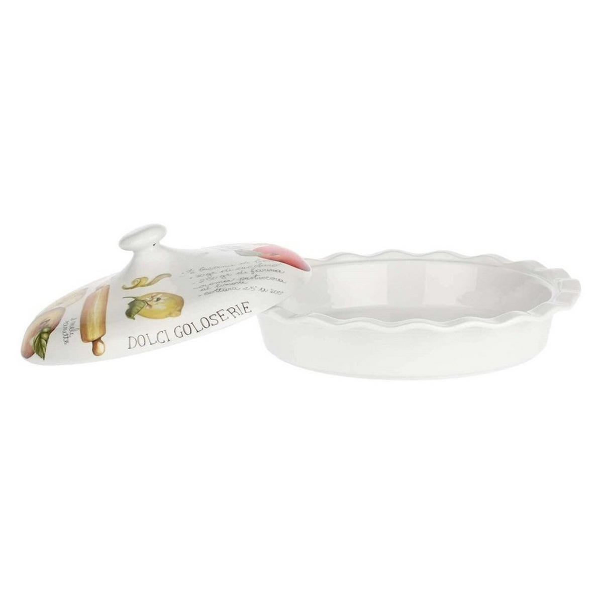 ETAGERE Weiß 27/27/4 cm P022600027 - Weiß, Keramik (27/4cm) - La Porcellana Bianca 