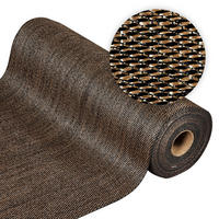 VINYL-LÄUFER, Teppichläufer, strapazierfähig, Premium-Qualität, Dunkelbraun 80X1000 cm - Dunkelbraun, Kunststoff (80/1000cm) - STORESDECO