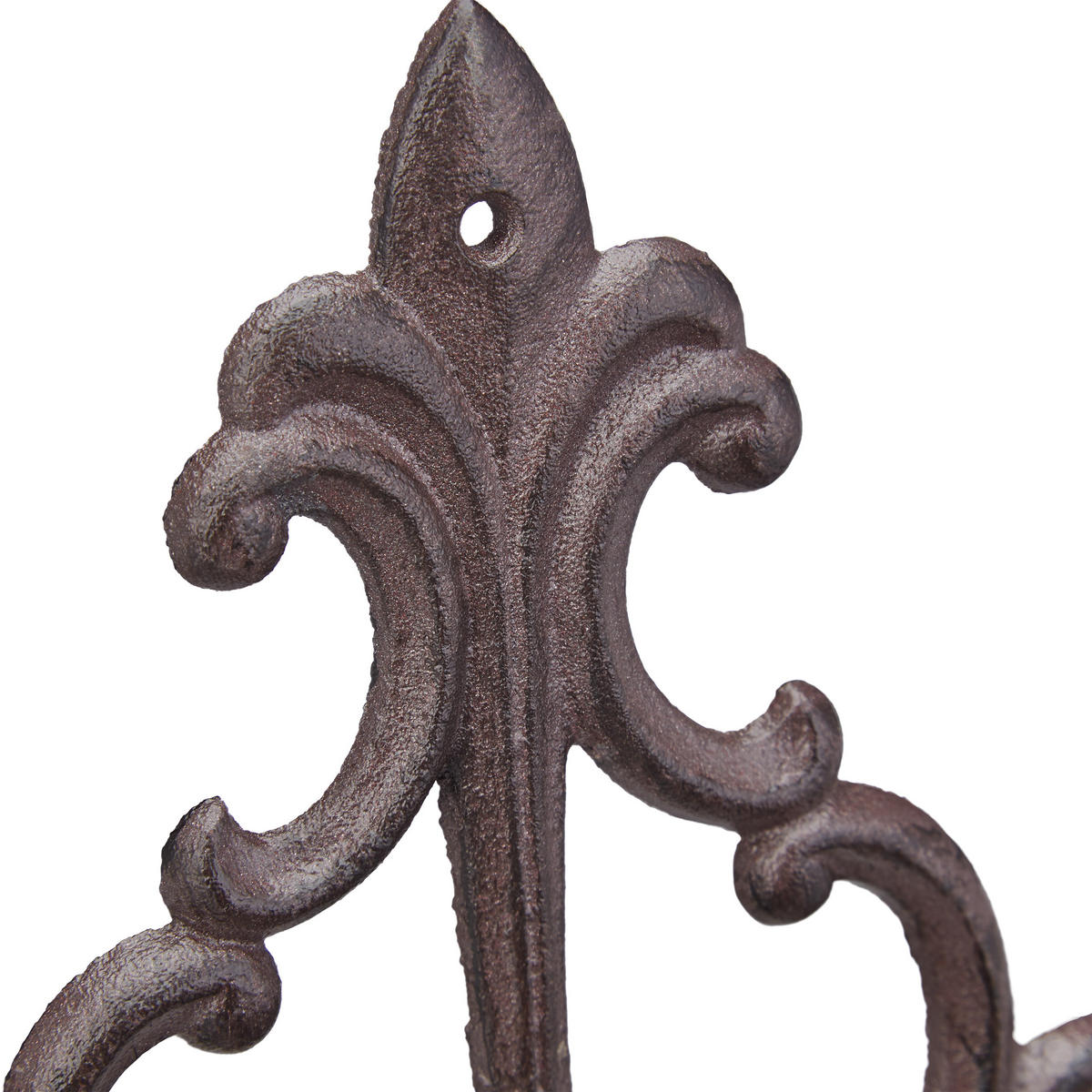 SCHLAUCHHALTER - Braun, Metall (29.5/25.5/23cm) - Relaxdays