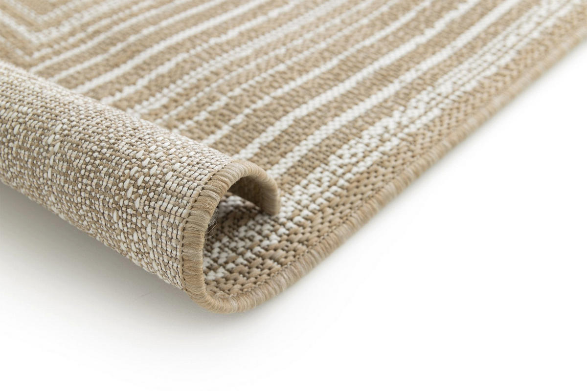 TEPPICH für Innen und Außen im Designstil beige - Beige, Textil (120/170cm) - AFK Living