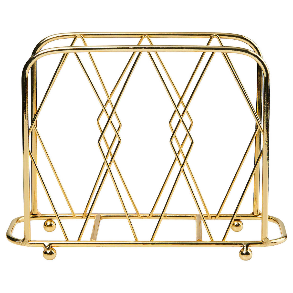 SERVIETTENHALTER Hold Me Tight - Goldfarben, Metall (4.5/20cm) - Butlers