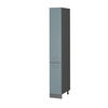 APOTHEKERSCHRANK R-Line Blau-Grau 30 cm - Anthrazit/Blaugrau, Holzwerkstoff (30/207/57.2cm) - Vicco