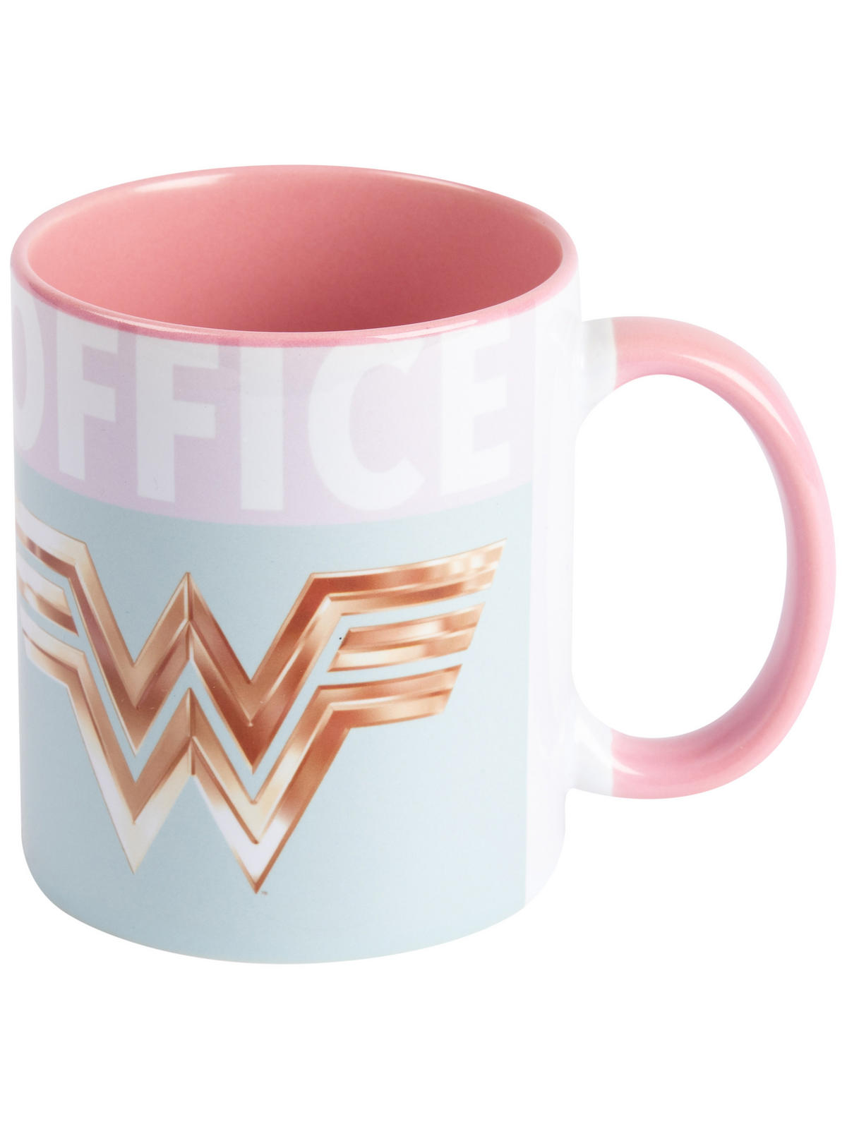 KAFFEEBECHER DC Comics Wonder Woman Rosa 320 ml - Multicolor, Keramik (0.32L) - DC Comics