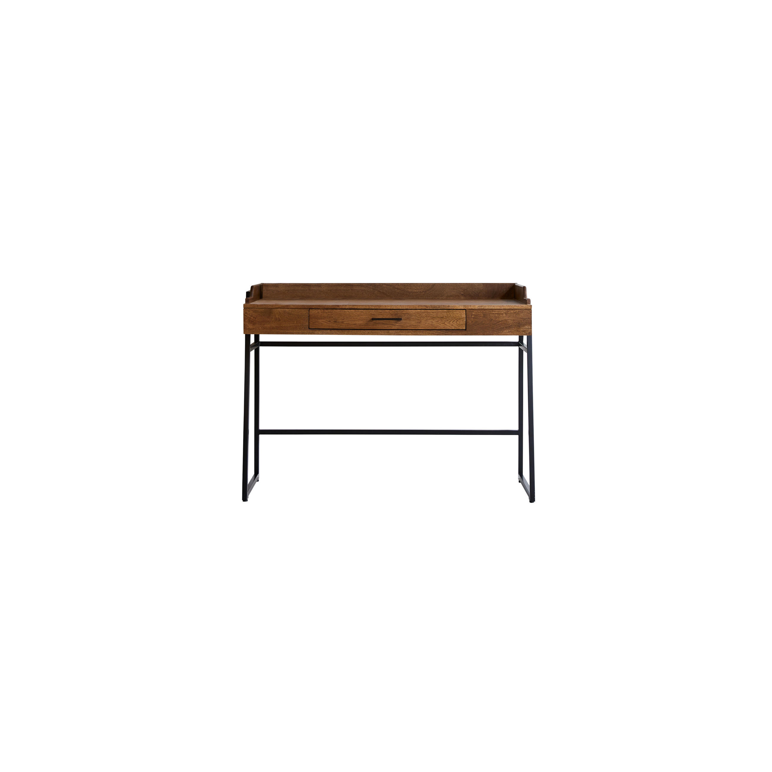 Tikamoon Schreibtisch Braun 114x83x55 cm
