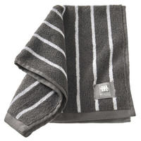 GÄSTEHANDTUCH NEEDLESTRIPE - Anthrazit, Textil (30/50cm) - Musterring