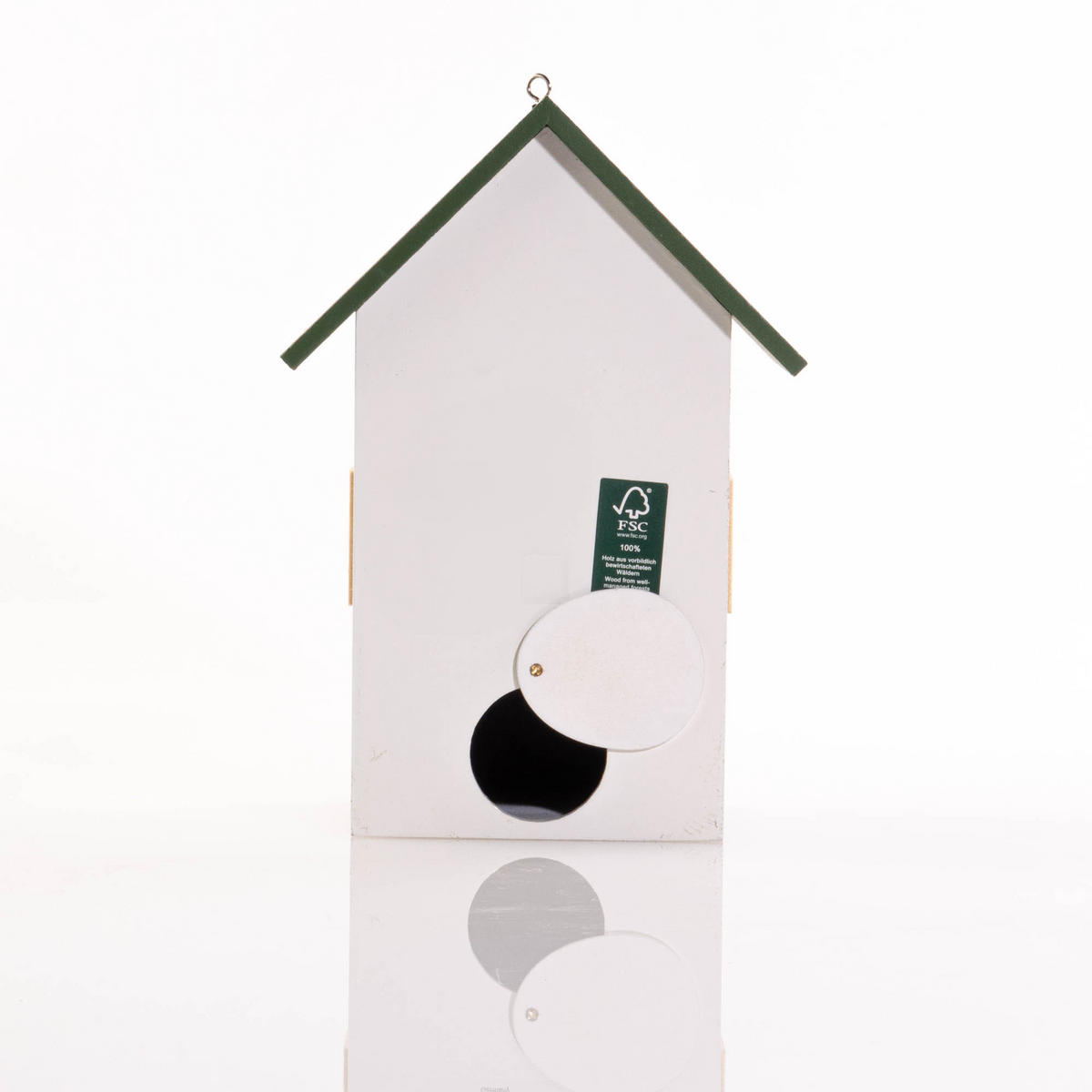 NISTKASTEN Lilliana 15/12/22 cm - Weiß, Holz (12/22/15cm) - Boltze Home