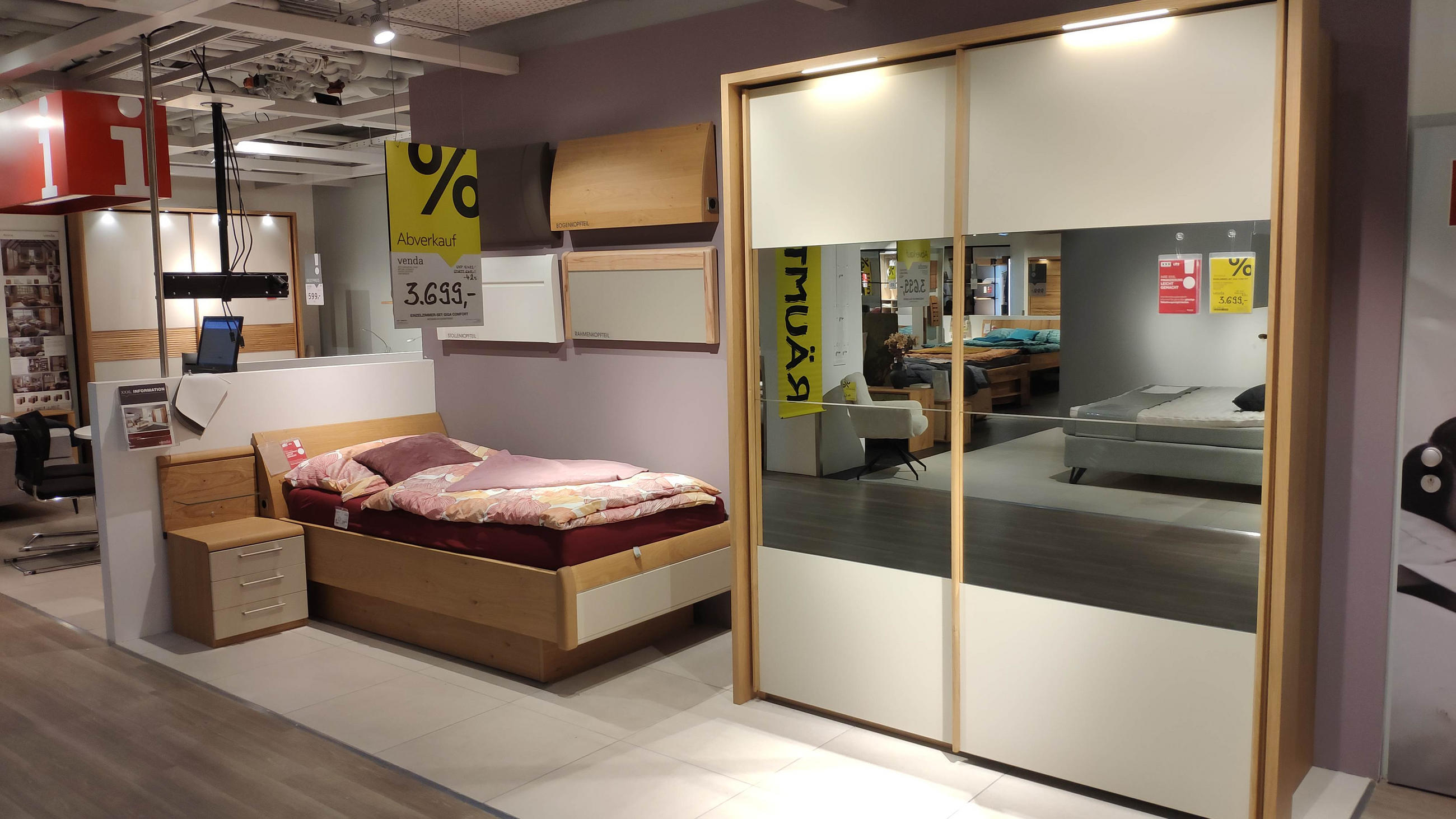 Einzelzimmer-Set Modell Giga Comfort - Venda