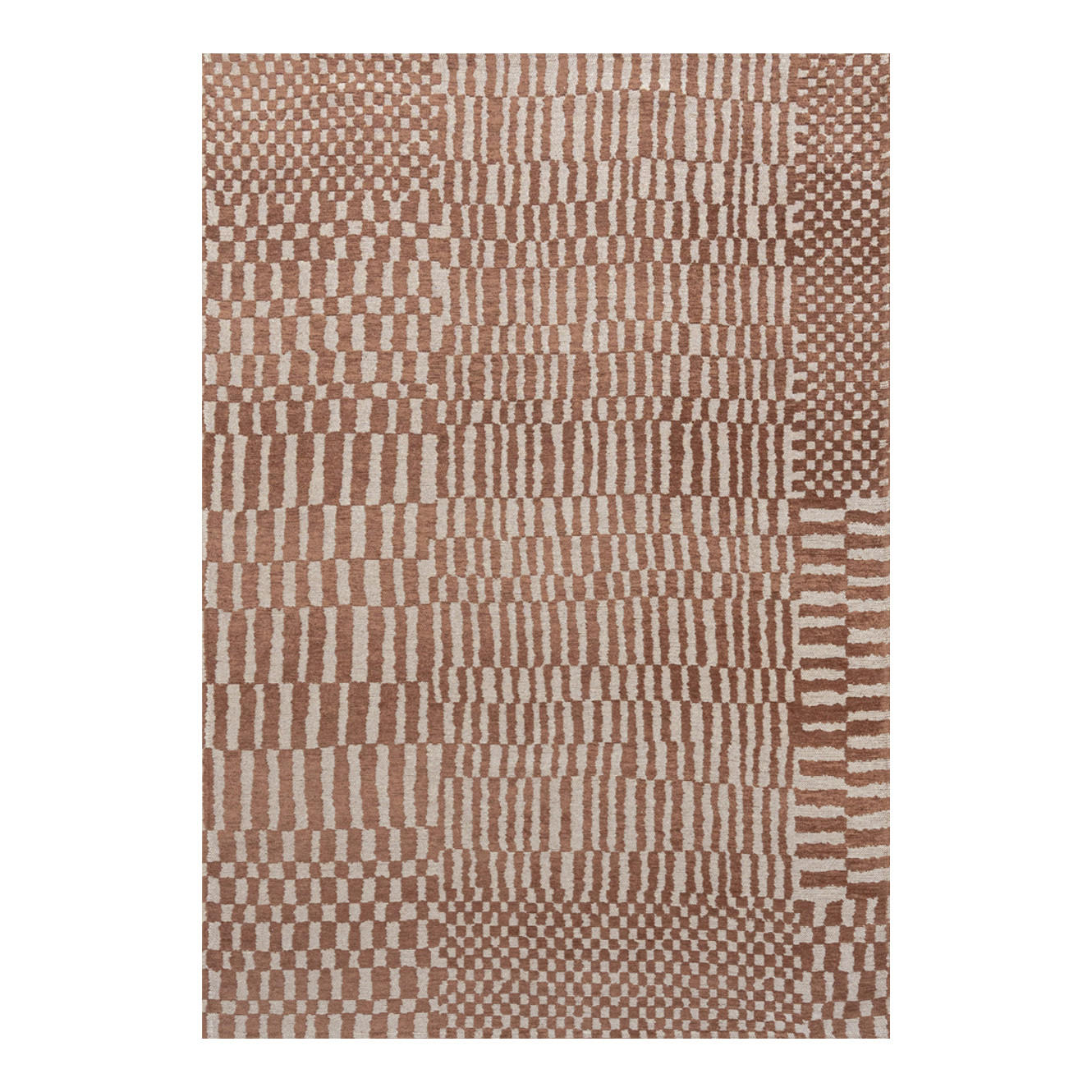 TEPPICH Ksar Berber 170/240 cm - Rot, Textil (170/240cm) - Louis De Poortere