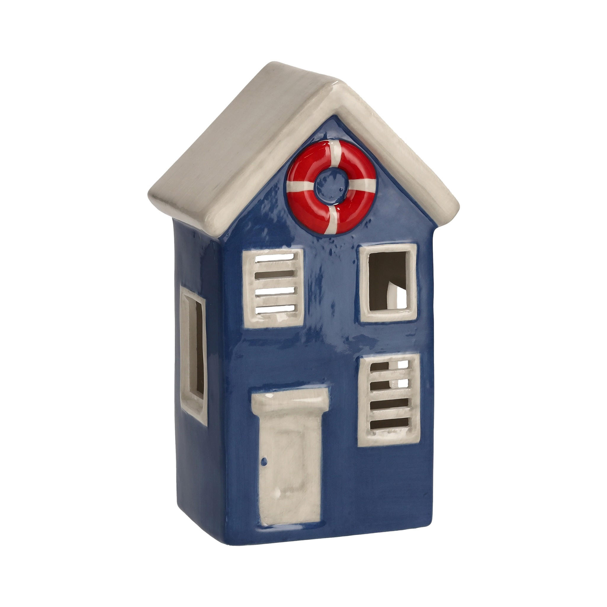 LEDFIGUR Cabini - Blau, Stein (11.8/20/8cm) - home&you