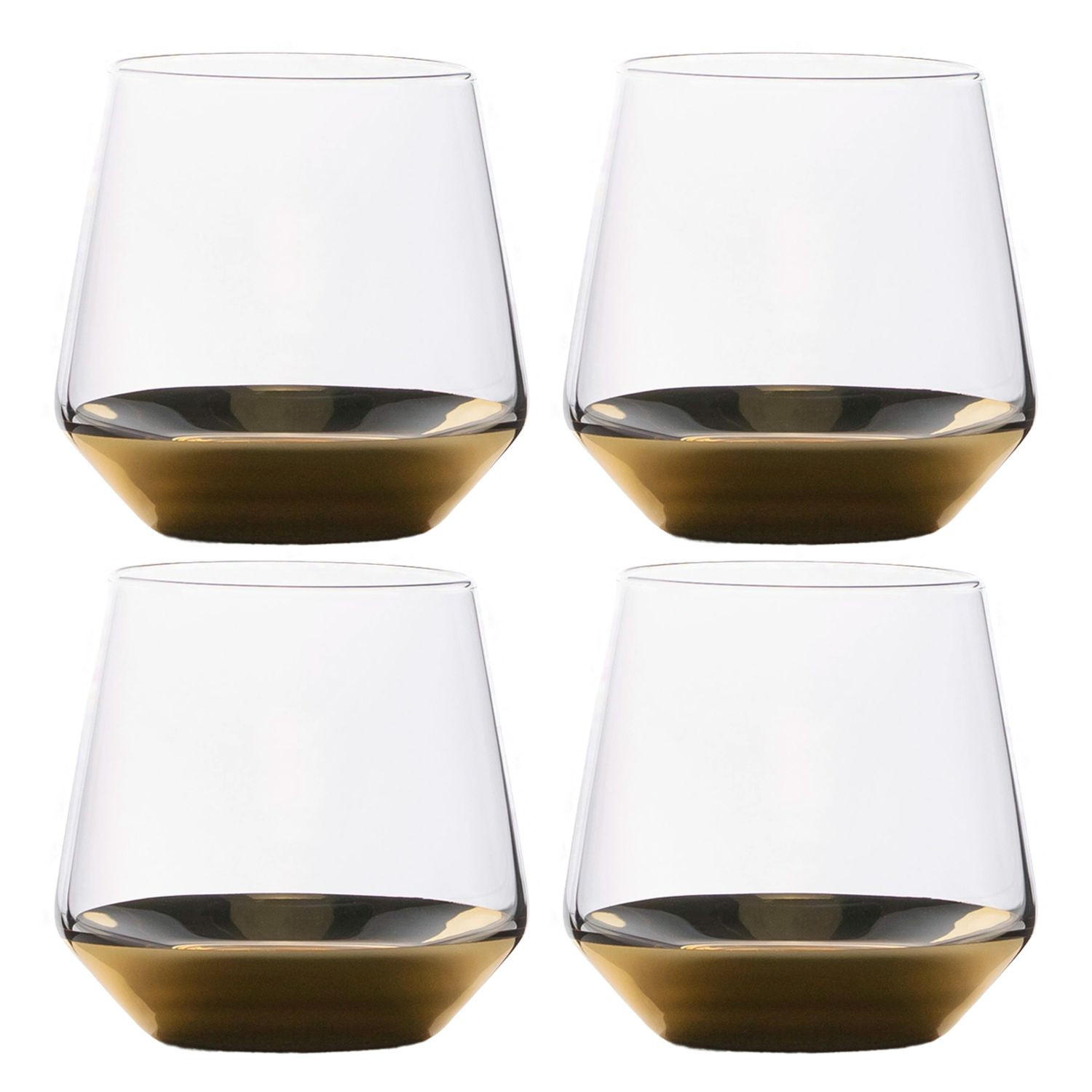 WASSERGLAS SET 350 ml (4-tlg) - Transparent, Glas (0.35L) - Intirilife