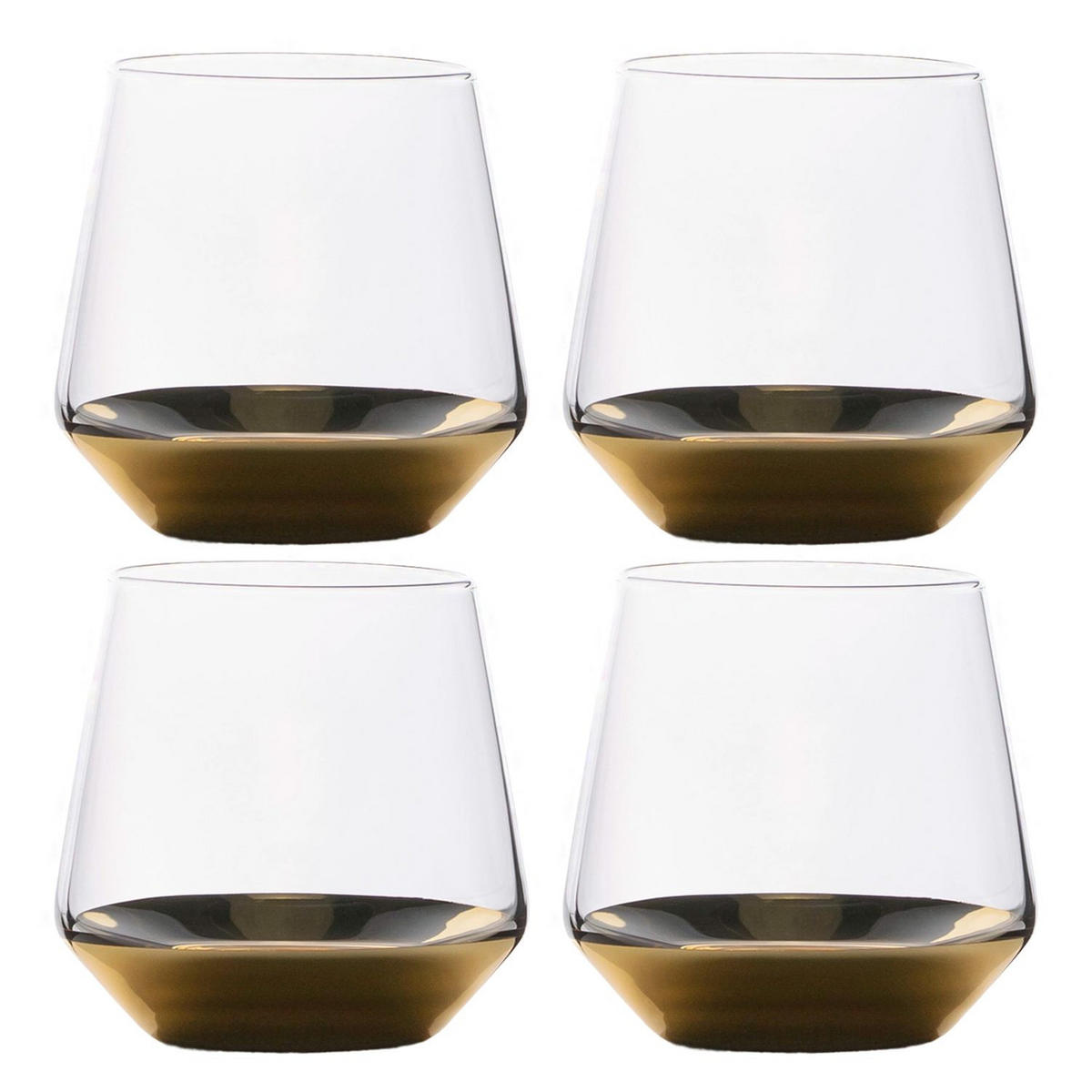 WASSERGLAS SET 350 ml (4-tlg) - Transparent, Glas (0.35L) - Intirilife