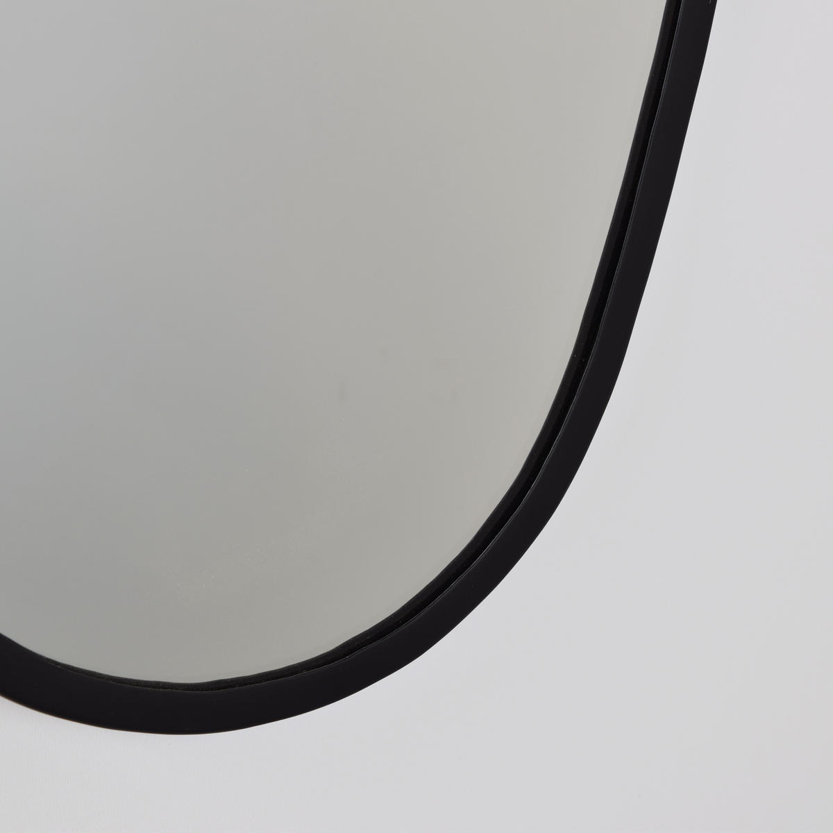 WANDSPIEGEL Origa Schwarz - Schwarz, Metall (40/60/4cm) - LOFT42