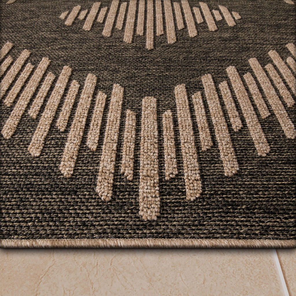 Thumbnail - Kadima Design Teppich, Anthrazit, Textil, Rechteckig, 200x280 cm, pflegeleicht, Teppiche & Böden, Teppiche, Outdoorteppi...