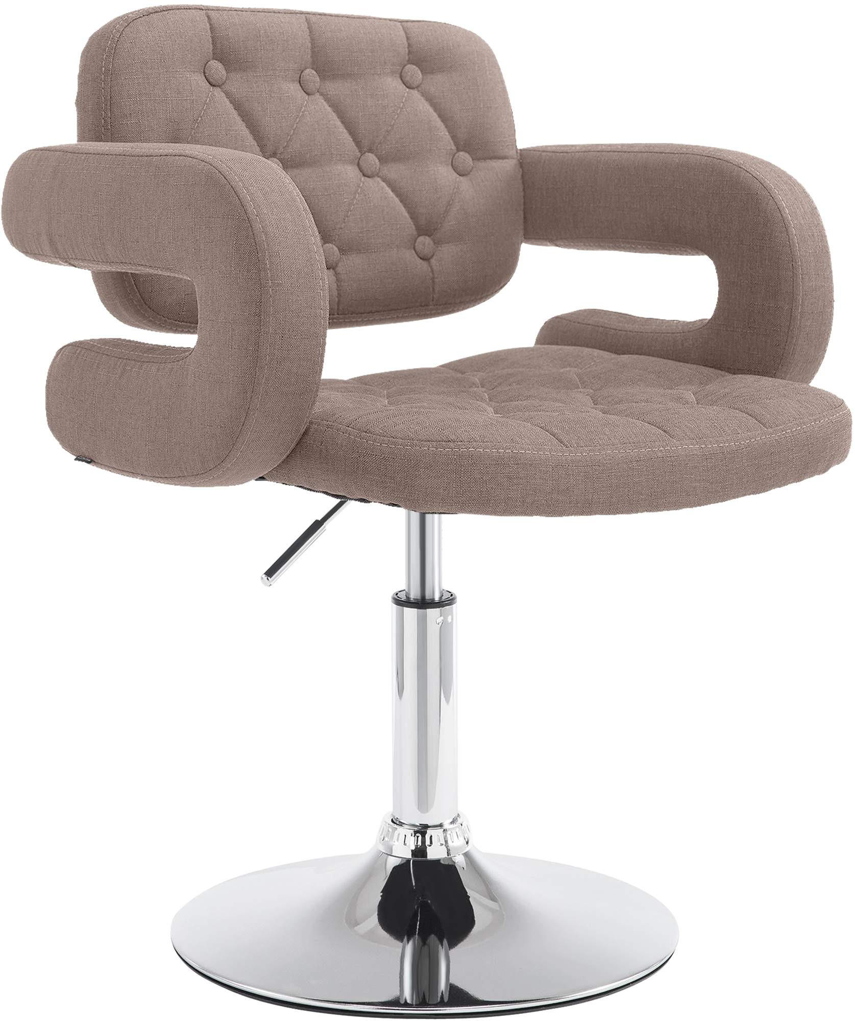 CLP Drehstuhl Taupe 62x76x55 cm