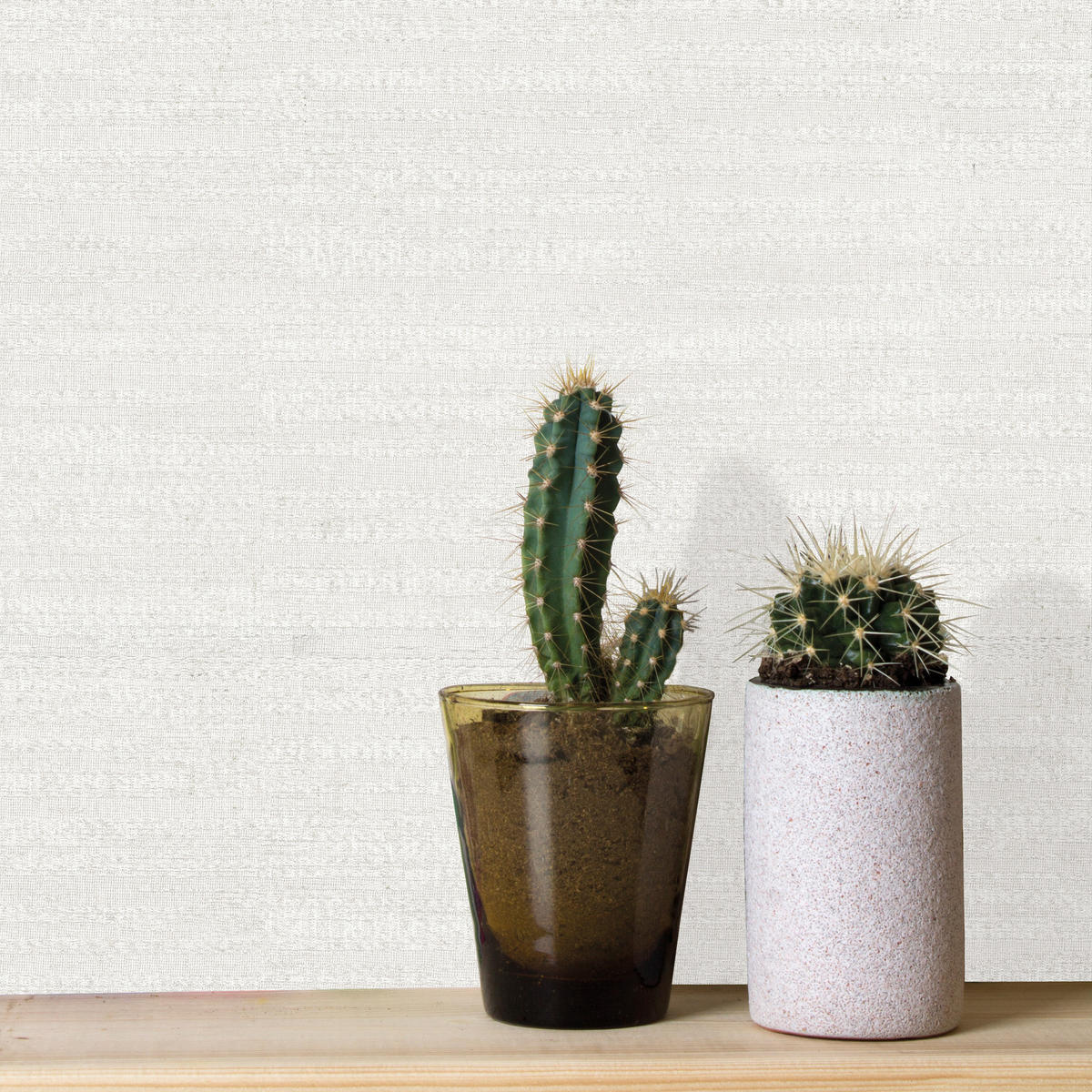 VLIESTAPETE Jacquard - Weiß, Papier/Kunststoff (52/1000cm) - Sublime