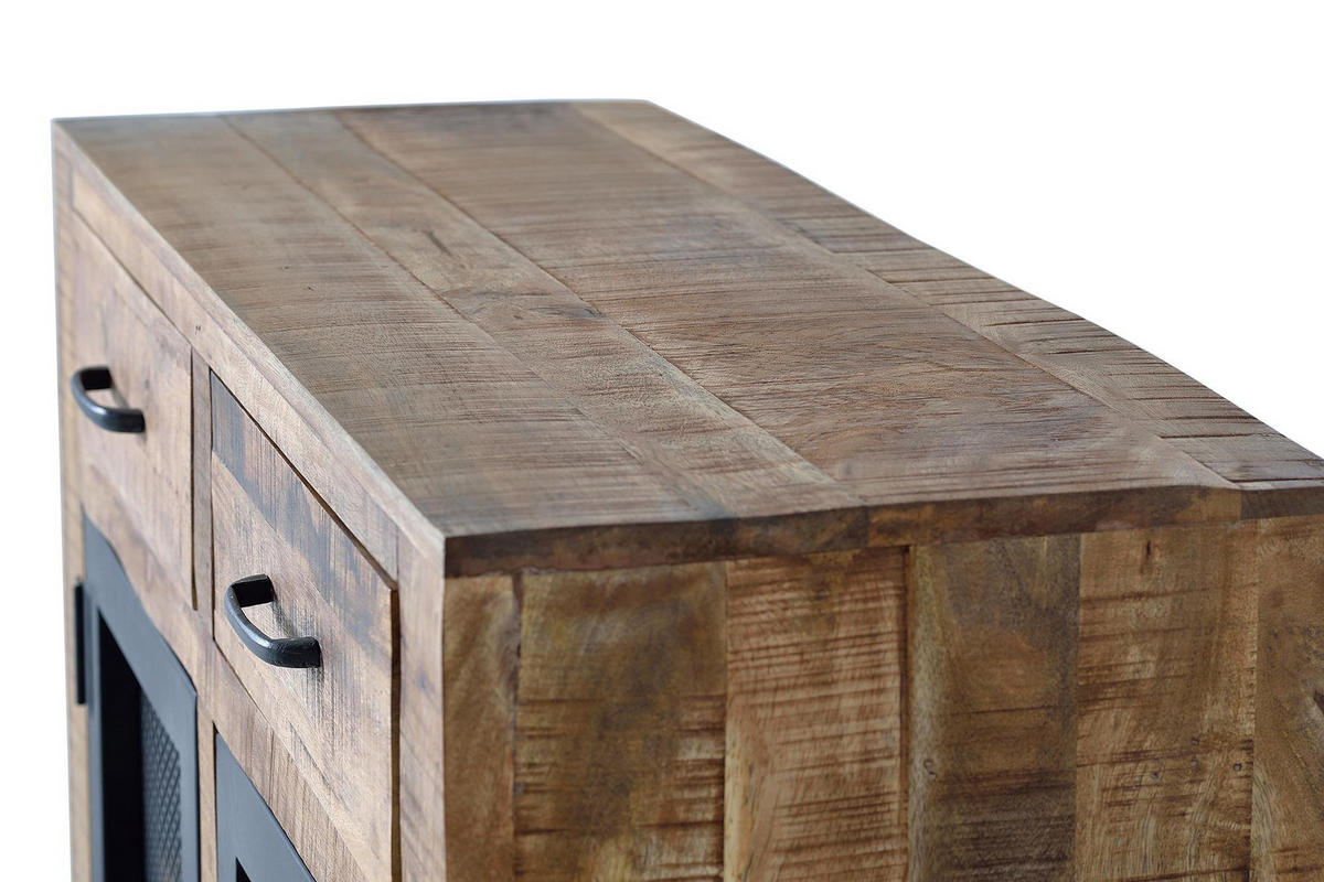 SIDEBOARD aus Mangoholz - Braun, Holz (38/85/100cm) - Giner y Colomer
