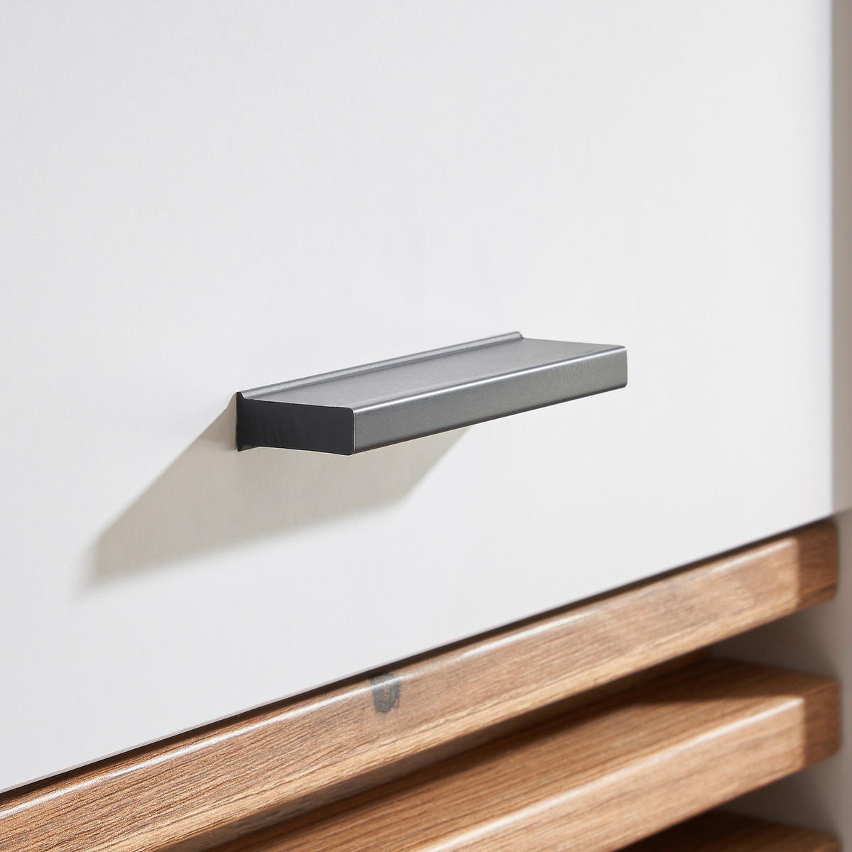 WASCHBECKENUNTERSCHRANK - Weiß, Holzwerkstoff (80/64/40cm) - home24