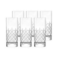 SAFTGLÄSER New York Bar Club transparent 380 ml 6er Set - Transparent, Glas (0.38L) - Stölzle Lausitz