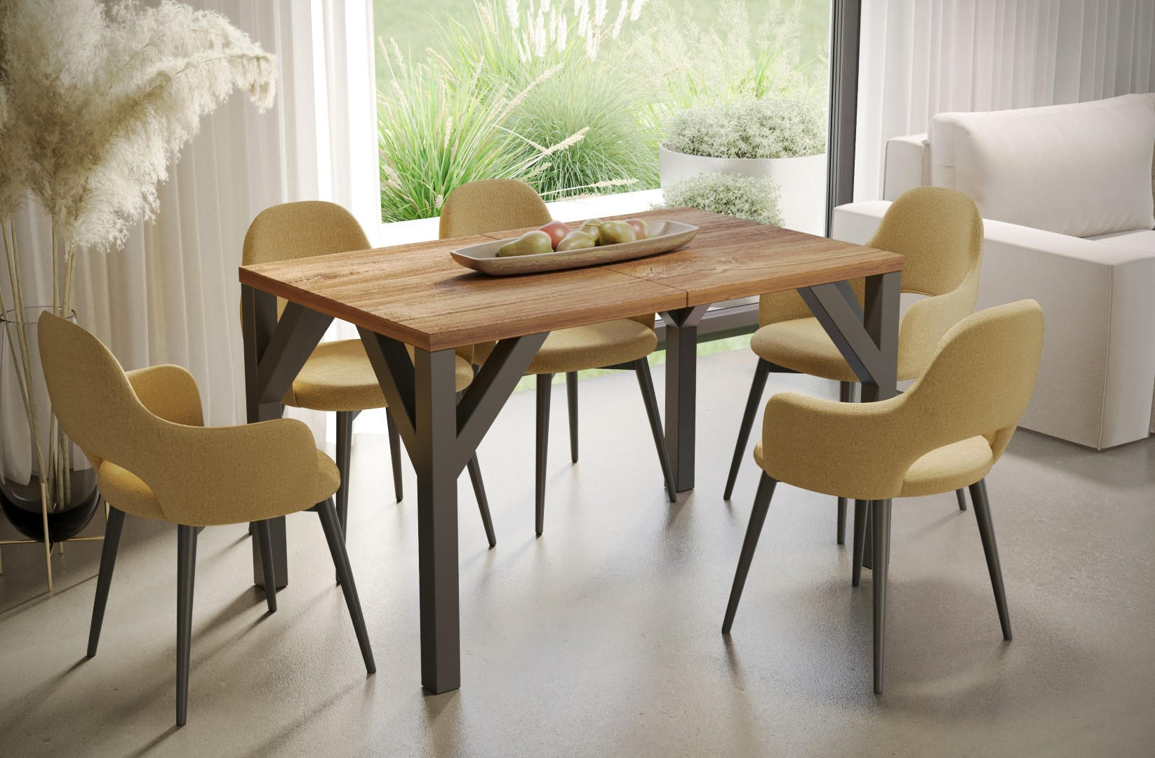 ESSTISCH Baltika ausziehbar bis 240 cm - Eiche San Remo, Holzwerkstoff (130/90/75cm) - Endo-Moebel