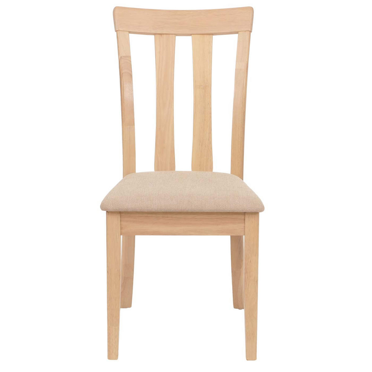 ESSZIMMERSTUHL Beige, Braun 2er-Set - Beige/Braun, Holz (42/96/58cm) - MCW