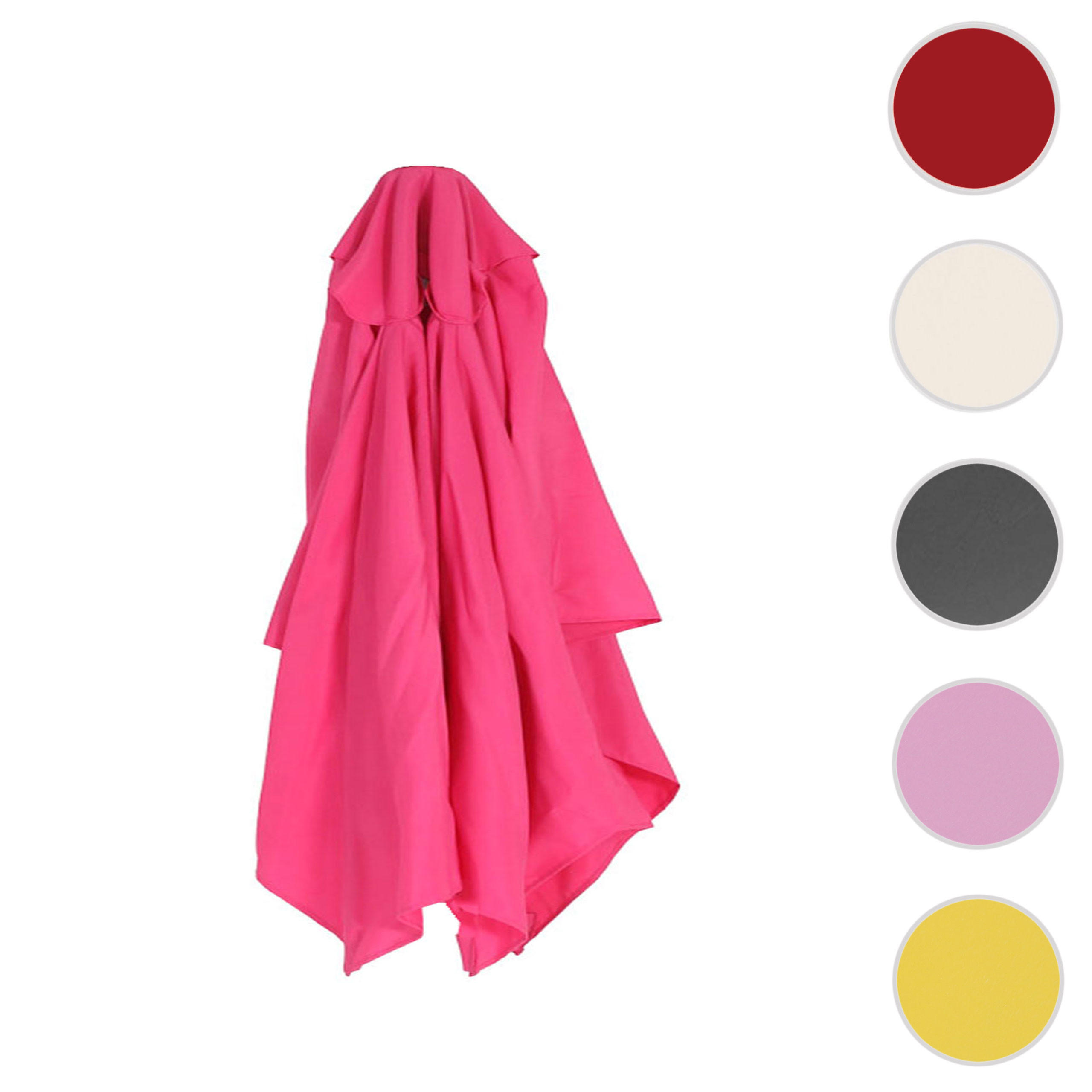ERSATZ-BEZUG FÜR SCHIRM Altrosa - Altrosa, Textil (295/192cm) - MCW
