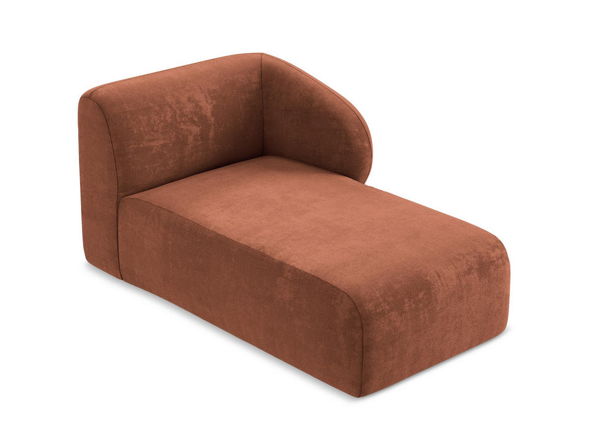 POUF Bouclé Stoff Grau - Silberfarben/Schwarz, Holzwerkstoff/Kunststoff (72/42/94cm) - Makamii