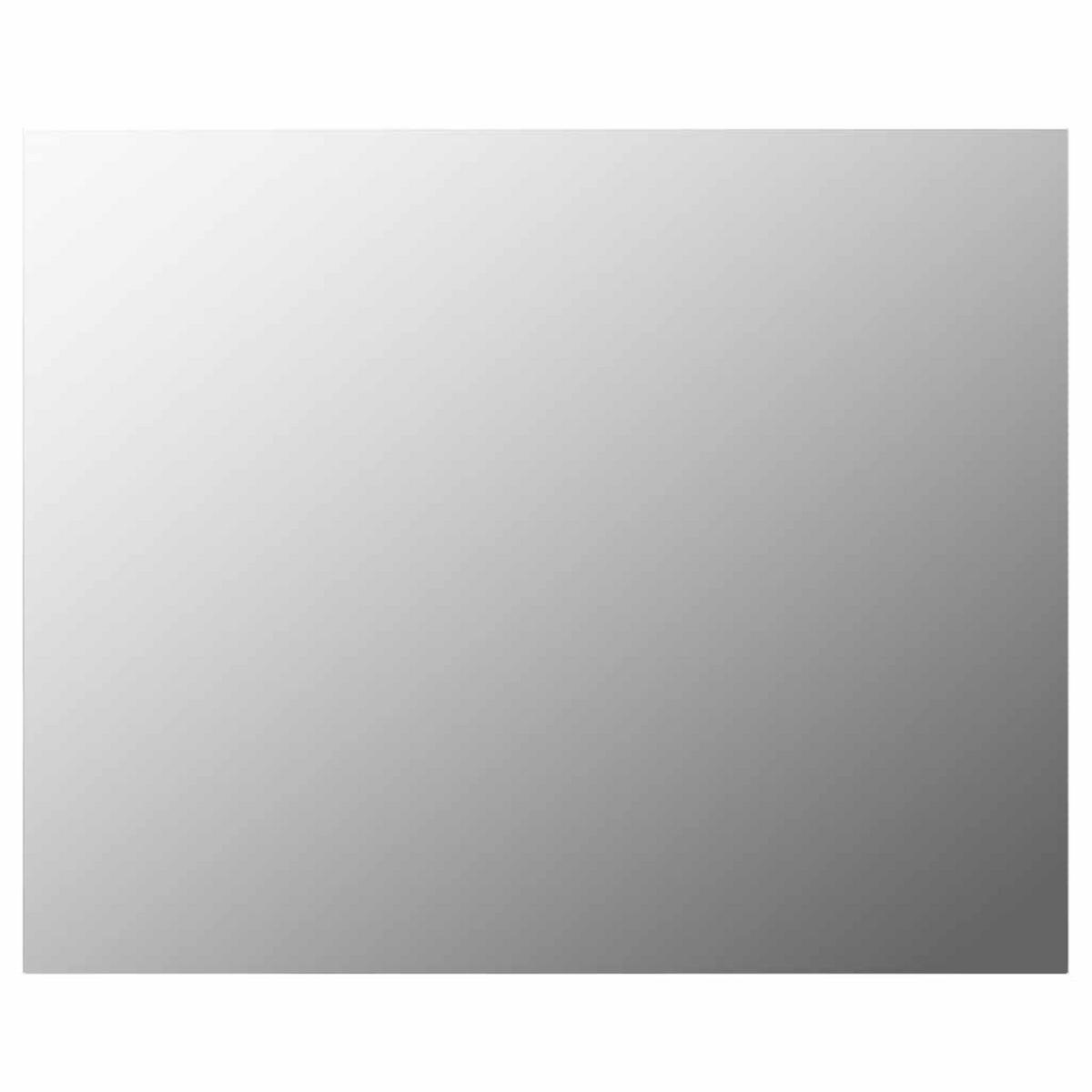 RAHMENLOSER Spiegel 100x60 cm Glas - Silberfarben, Glas (60/0.4/100cm) - furnicato