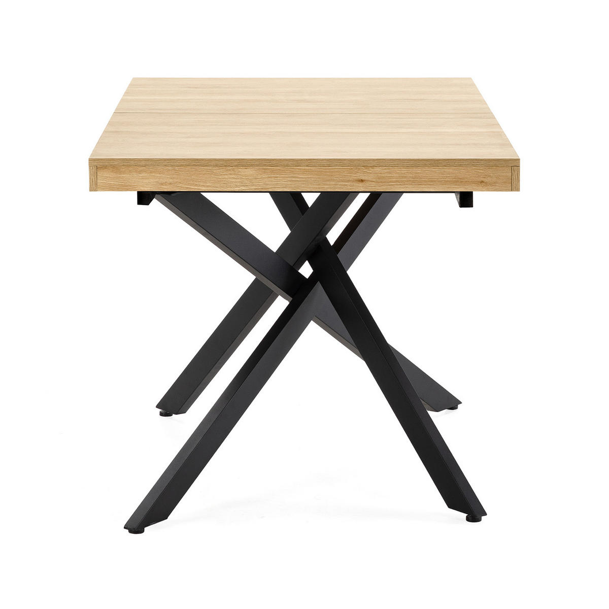 ESSTISCH Palermo Farbe Eiche, 140-180 cm - Eichefarben, Holzwerkstoff (80/140/75cm) - VS Venta-stock