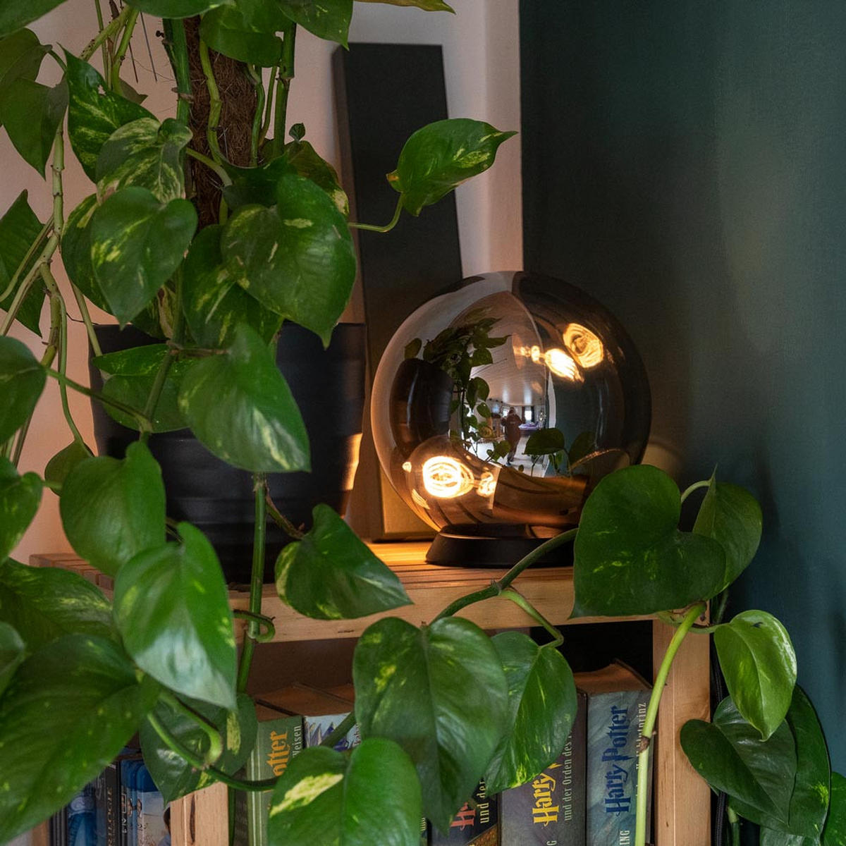 TISCHLAMPE Orb Klar Ø 20cm - Klar, Glas (20/20cm) - s.luce