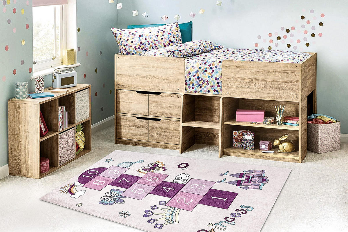 TEPPICH Bambino 120/170 cm - Pink, Textil (120/170cm) - rugsX