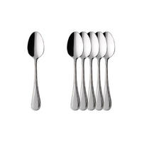ESPRESSOLÖFFEL Kreuzband Septfontaines edelstahl 10,8 cm 6er Set - Silberfarben, Metall - Villeroy & Boch