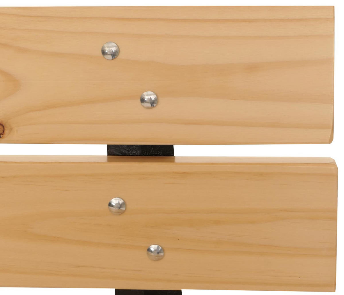 GARTENBANK 78x125x59cm Sitzhöhe 46cm 125cm Hellbraun - Beige, Holz (125/78/59cm) - PROREGAL