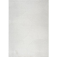 TEPPICH Outdoor Geometrisch MEZEN Polypropylen Creme 120 x 160 cm - Beige, Textil (120/160cm) - KADIMA DESIGN