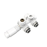 UMIVAONIČKI KOMPLET 2-DIJELNI dimljeni hrast 41,7/24/64,6 cm - bijela, metal (4.7/9/18.1cm) - EMKE