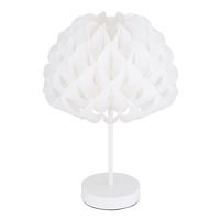 LED TISCHLEUCHTE Irene Weiß Metall - Weiß, Metall (25/25/35cm) - Globo Lighting