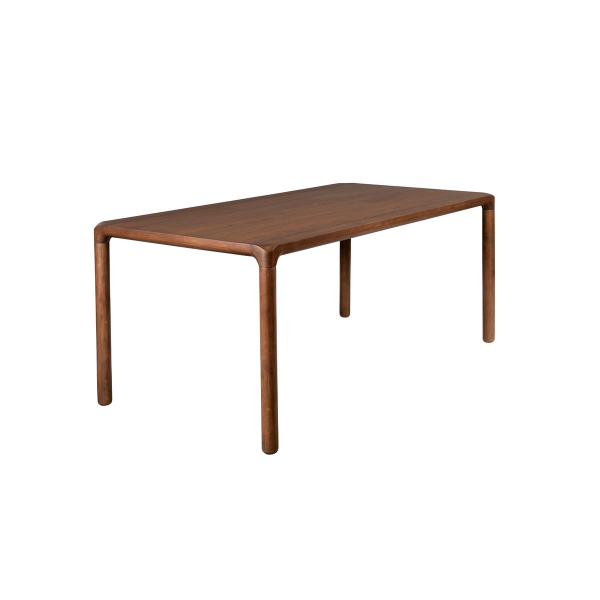 ESSTISCH Storm 220x90 cm Braun - Braun, Holzwerkstoff (220/90/75cm) - Zuiver