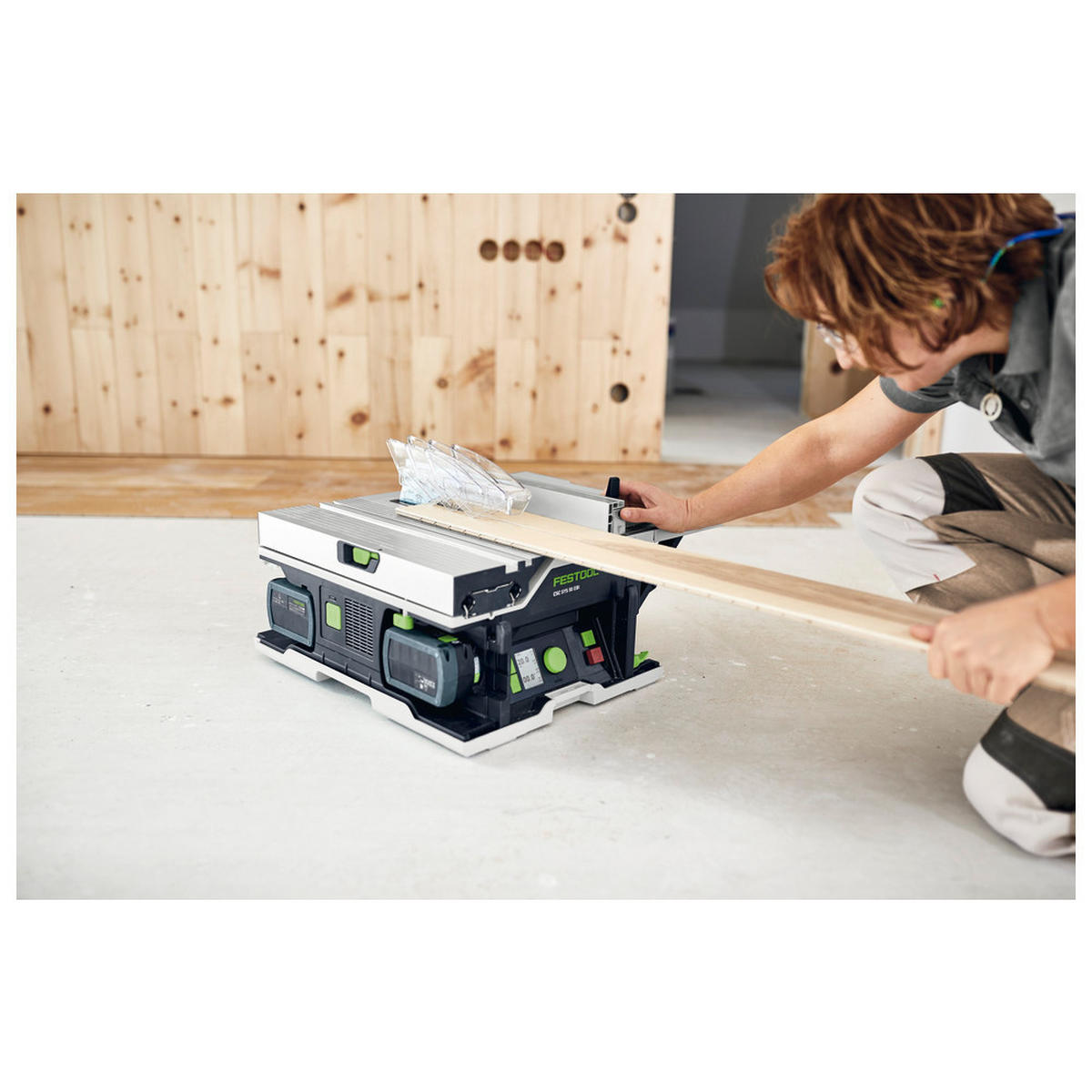 AKKU-TISCHKREISSÄGE CSC SYS 50 EBI-Basic - Multicolor, Kunststoff (530/650/440cm) - Festool