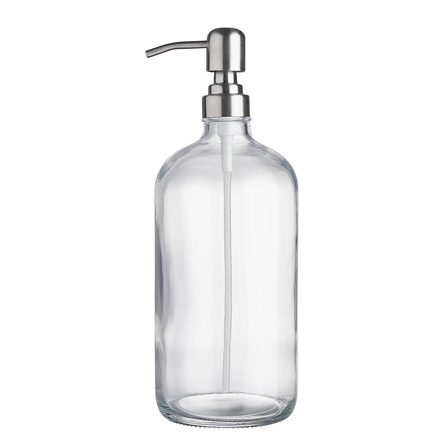 SEIFENSPENDER (4er Set) Soap Opera - Silberfarben, Glas (9/26/9cm) - Butlers