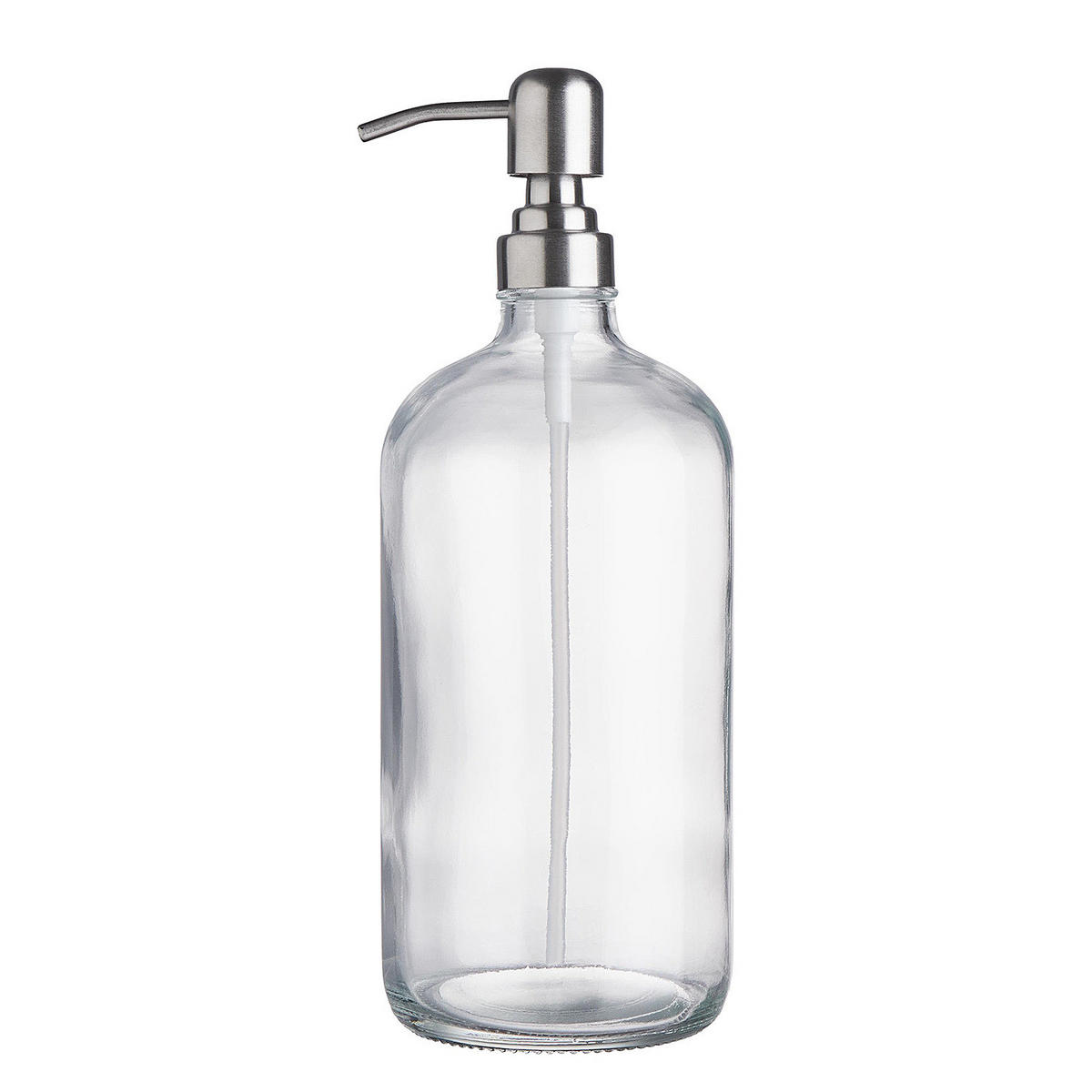 SEIFENSPENDER (4er Set) Soap Opera - Silberfarben, Glas (9/26/9cm) - Butlers