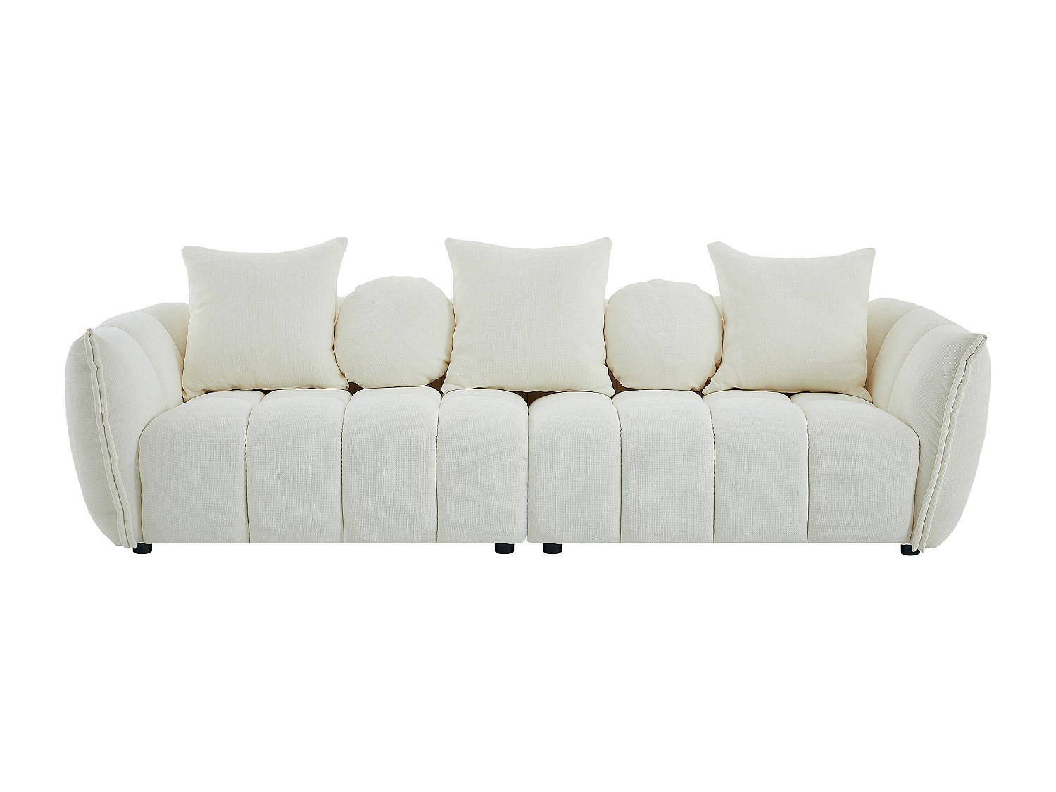Vente-Unique Sofa Beige 268x68x97 cm