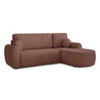 ECKSOFA Jazz, Seite: Rechts - Rosa, Holz/Textil (240/160cm) - Sofnet