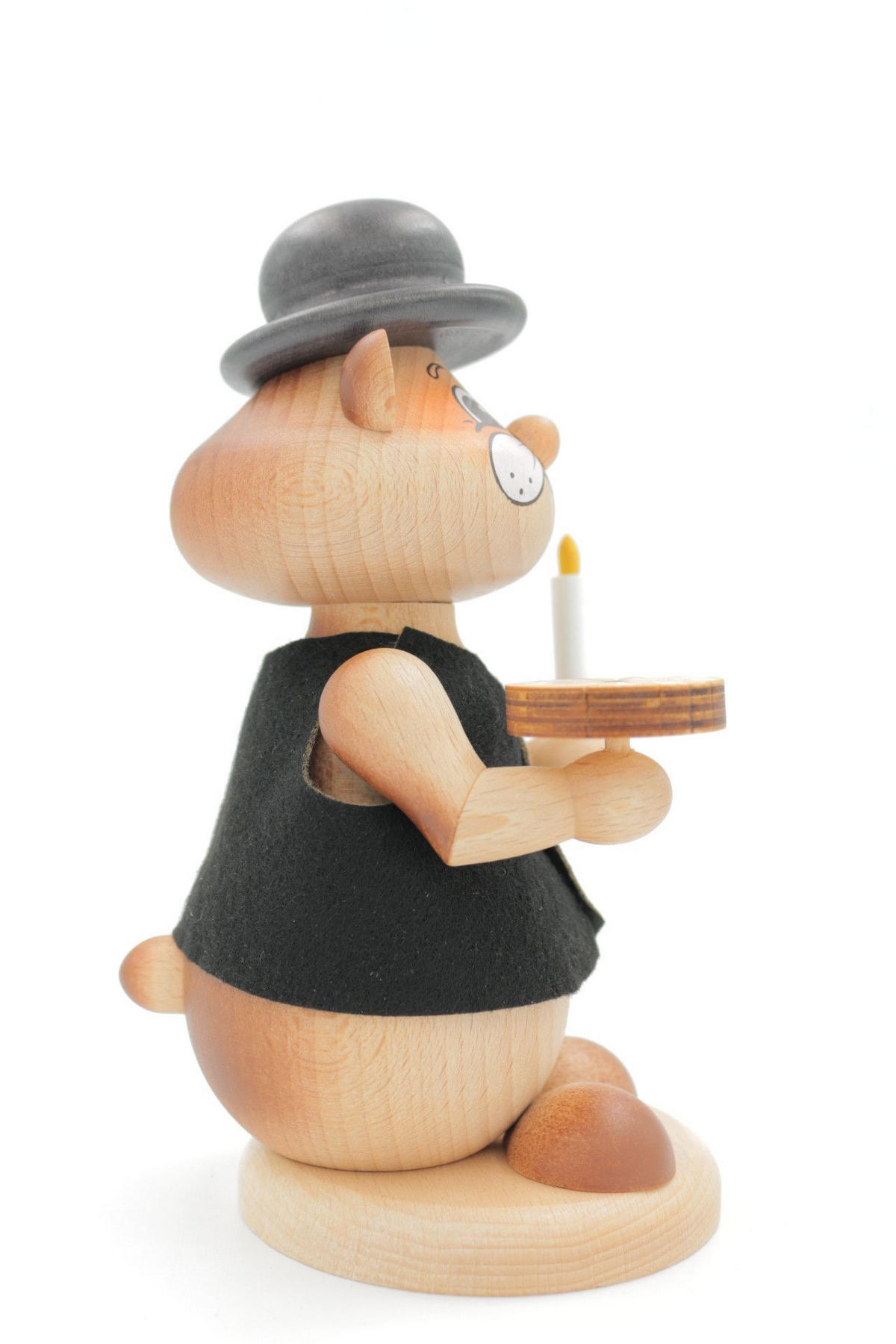 RAUCHFIGUR Hamster Gratulant 18 cm - Multicolor, Metall (12/18/0.1cm)